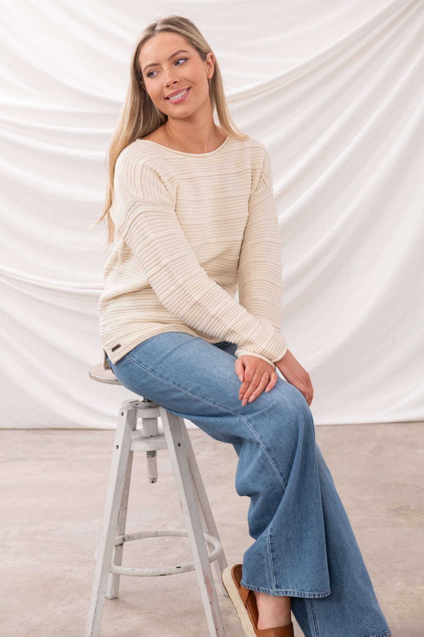 Pearl Jumper - Cream - Lighthouse