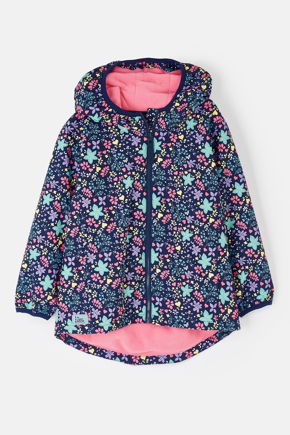 Quinn Coat - Floral Print - Lighthouse
