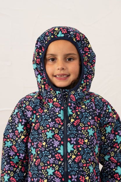 Quinn Coat - Floral Print - Lighthouse