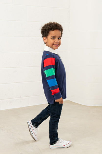 Rafferty Top - Blue Tractor - Lighthouse