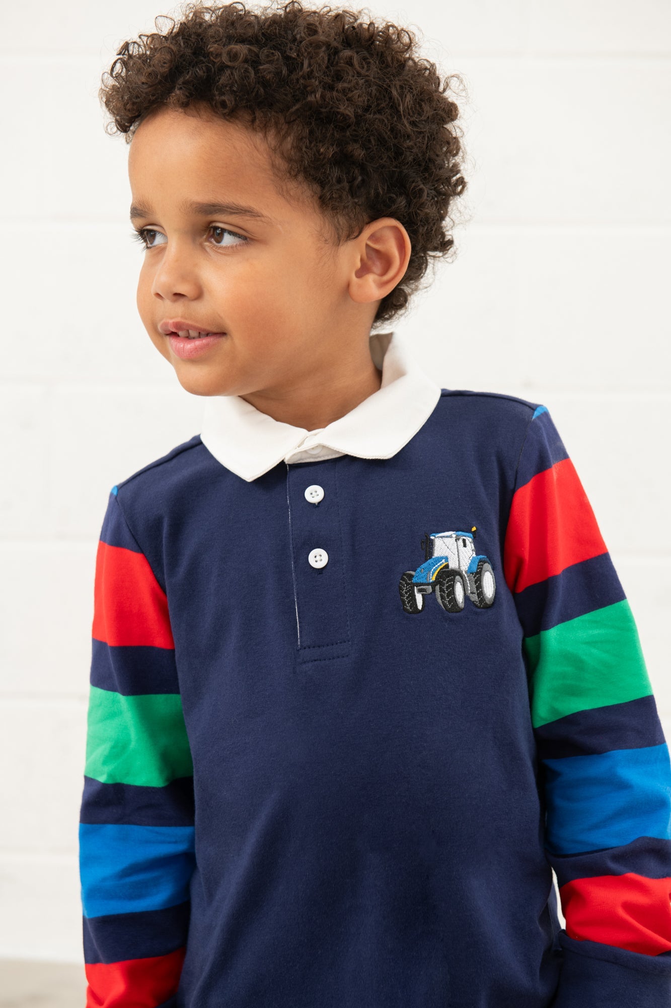 Rafferty Top - Blue Tractor - Lighthouse