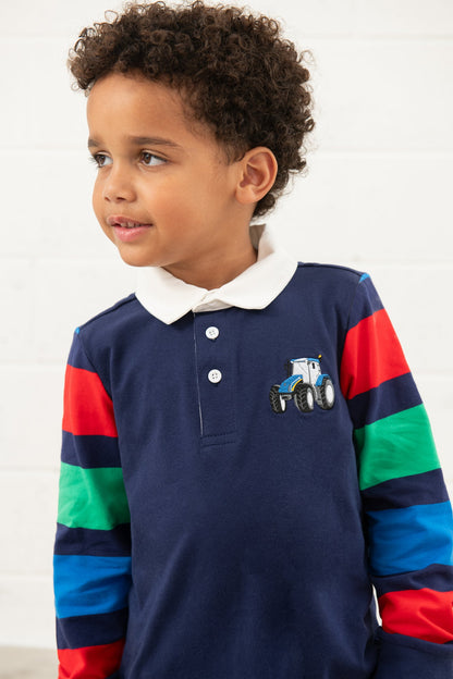 Rafferty Top - Blue Tractor - Lighthouse