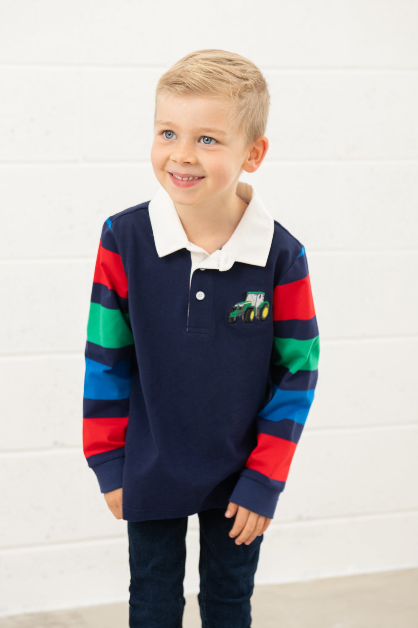 Rafferty Top - Green Tractor - Lighthouse