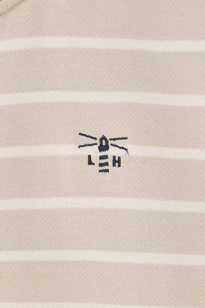 Shore Sweatshirt - Cream Stripe - Lighthouse