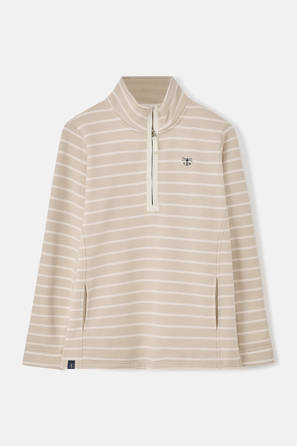 Shore Sweatshirt - Cream Stripe - Lighthouse