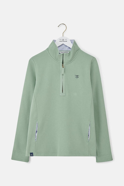 Shore Sweatshirt - Sage - Lighthouse