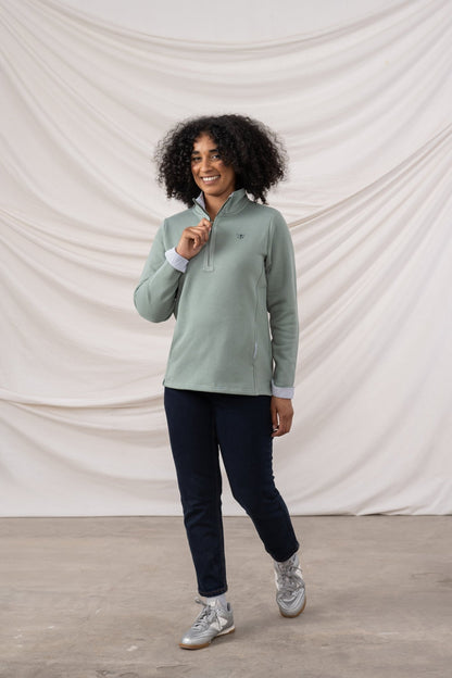 Shore Sweatshirt - Sage - Lighthouse