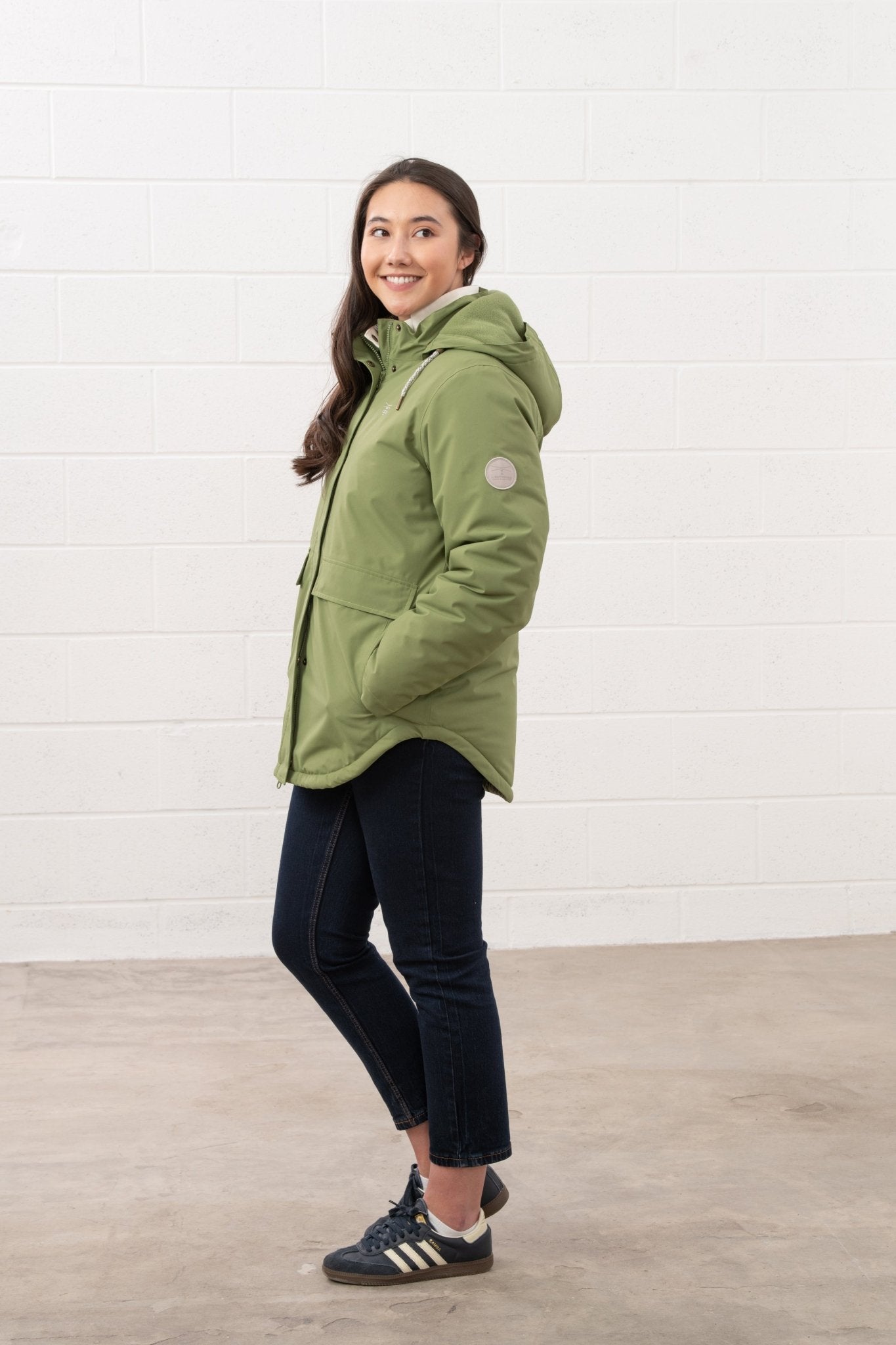 Tess Coat - Sea Kelp - Lighthouse