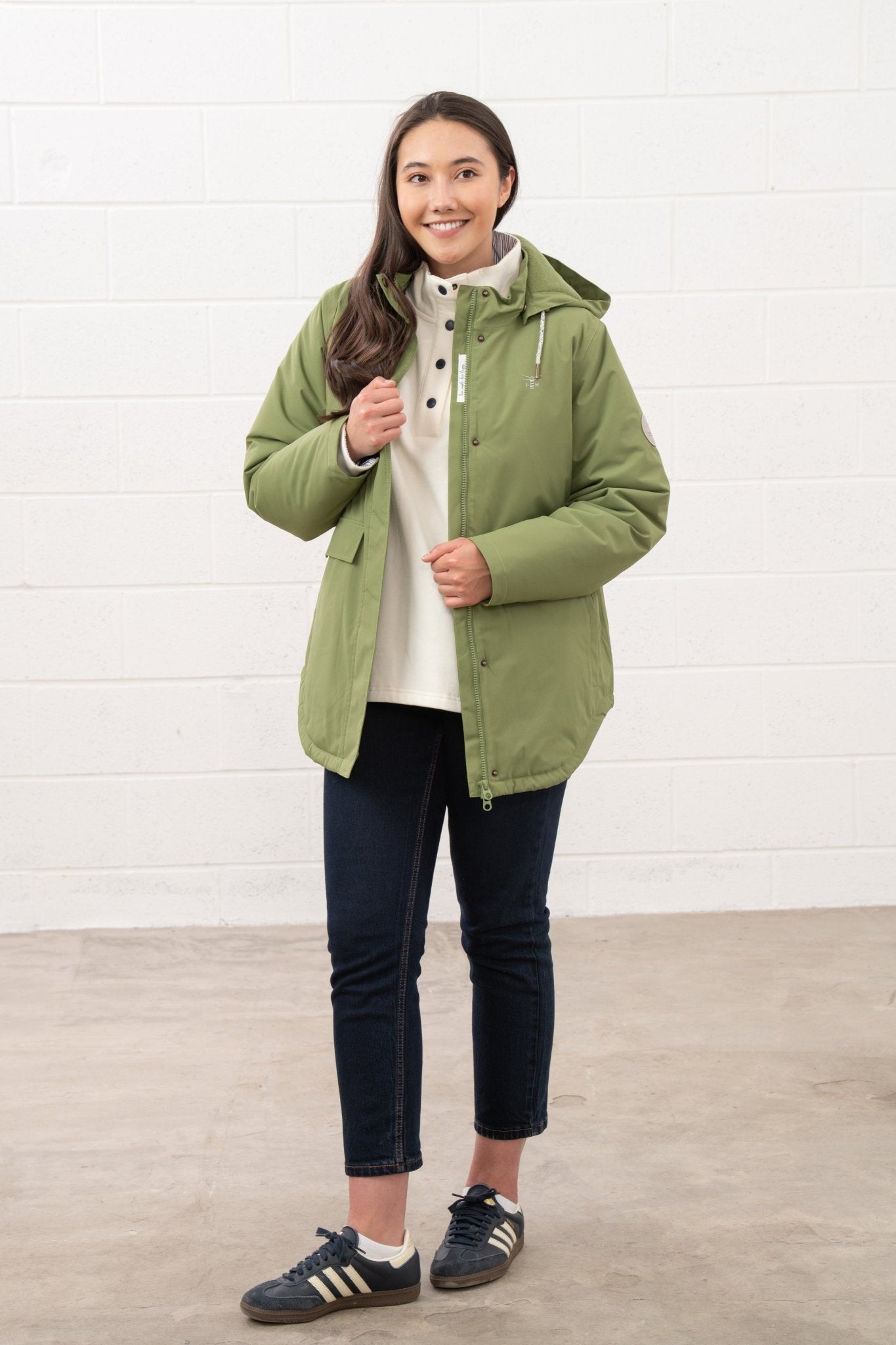 Tess Coat - Sea Kelp - Lighthouse