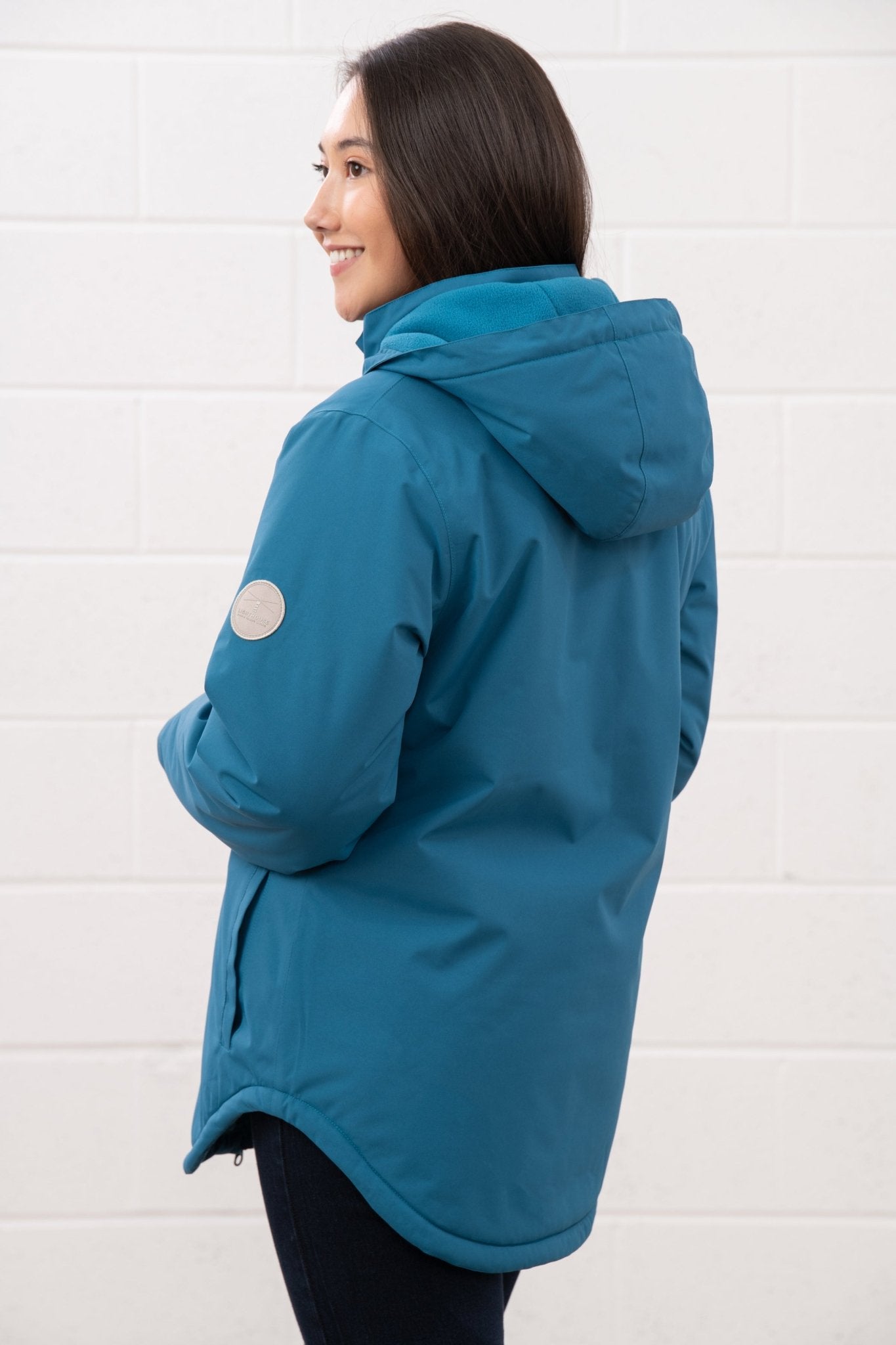 Tess Coat - Teal - Lighthouse