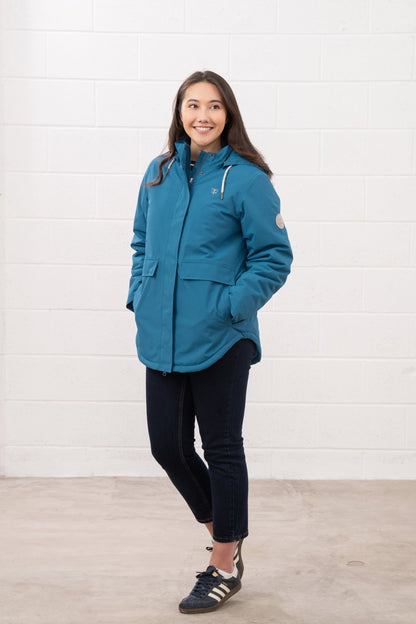 Tess Coat - Teal - Lighthouse
