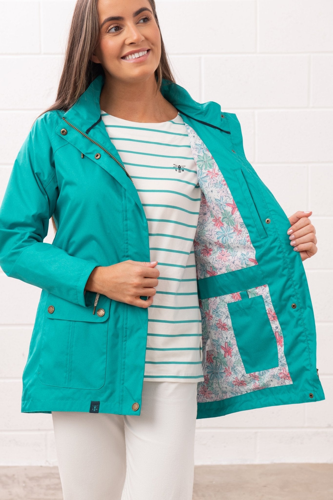 Willow Jacket - Soft Teal - Lighthouse