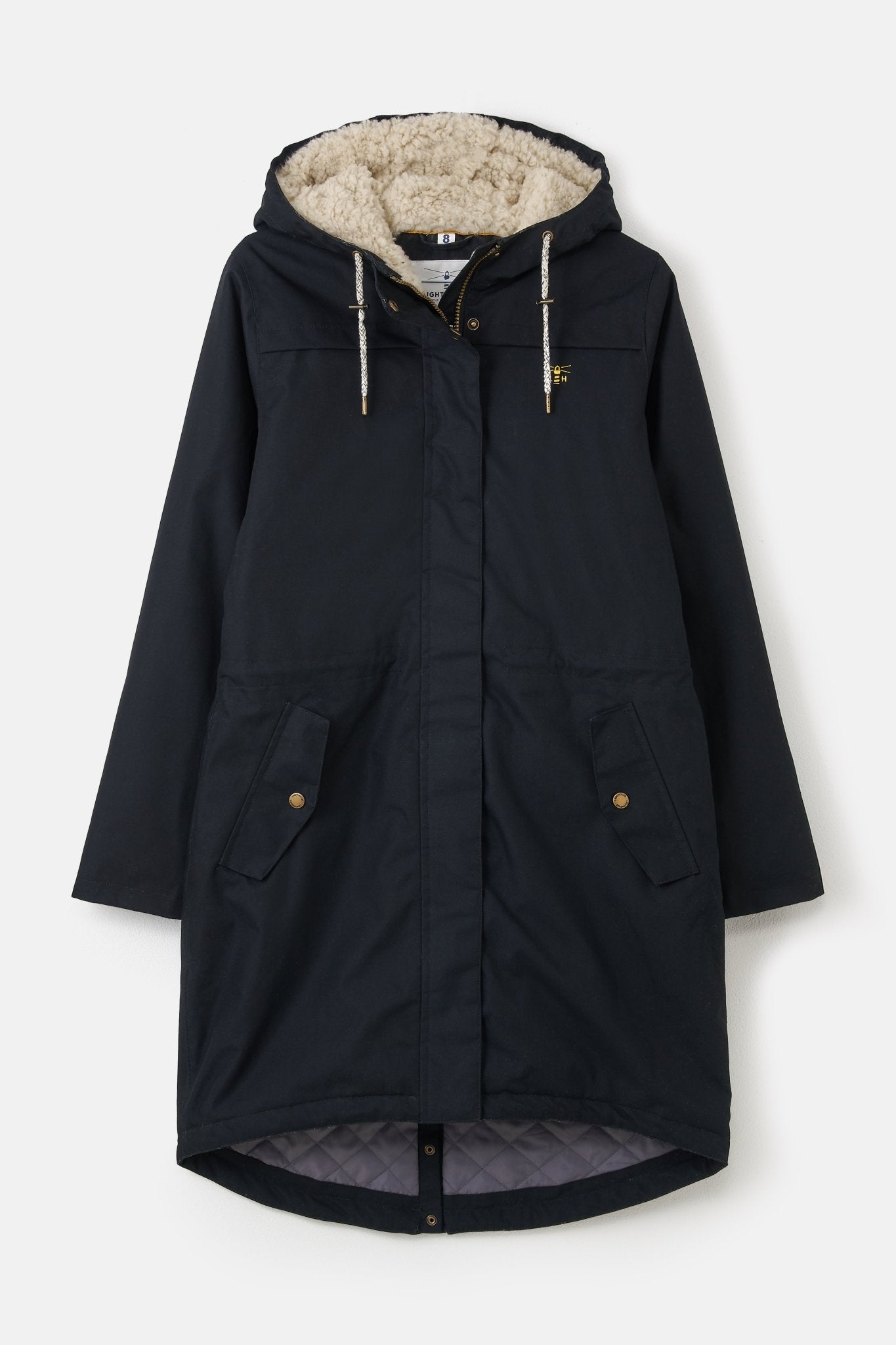 Abigail Coat - Black-Lighthouse