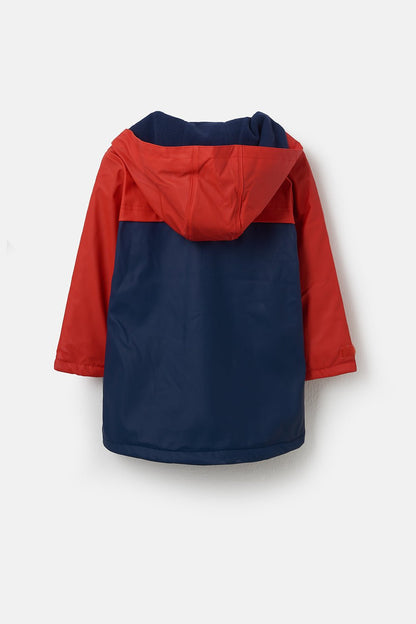 Adam Coat - Red Navy Solid - Lighthouse