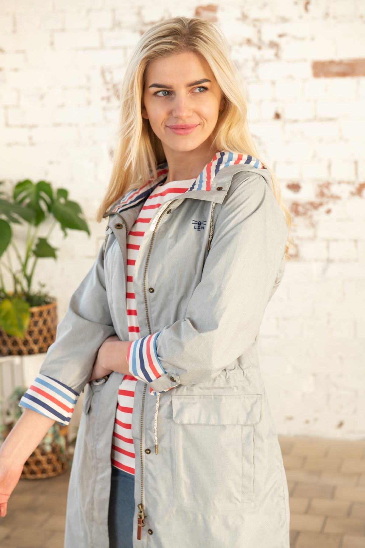 Alice Jacket - Mist-Lighthouse