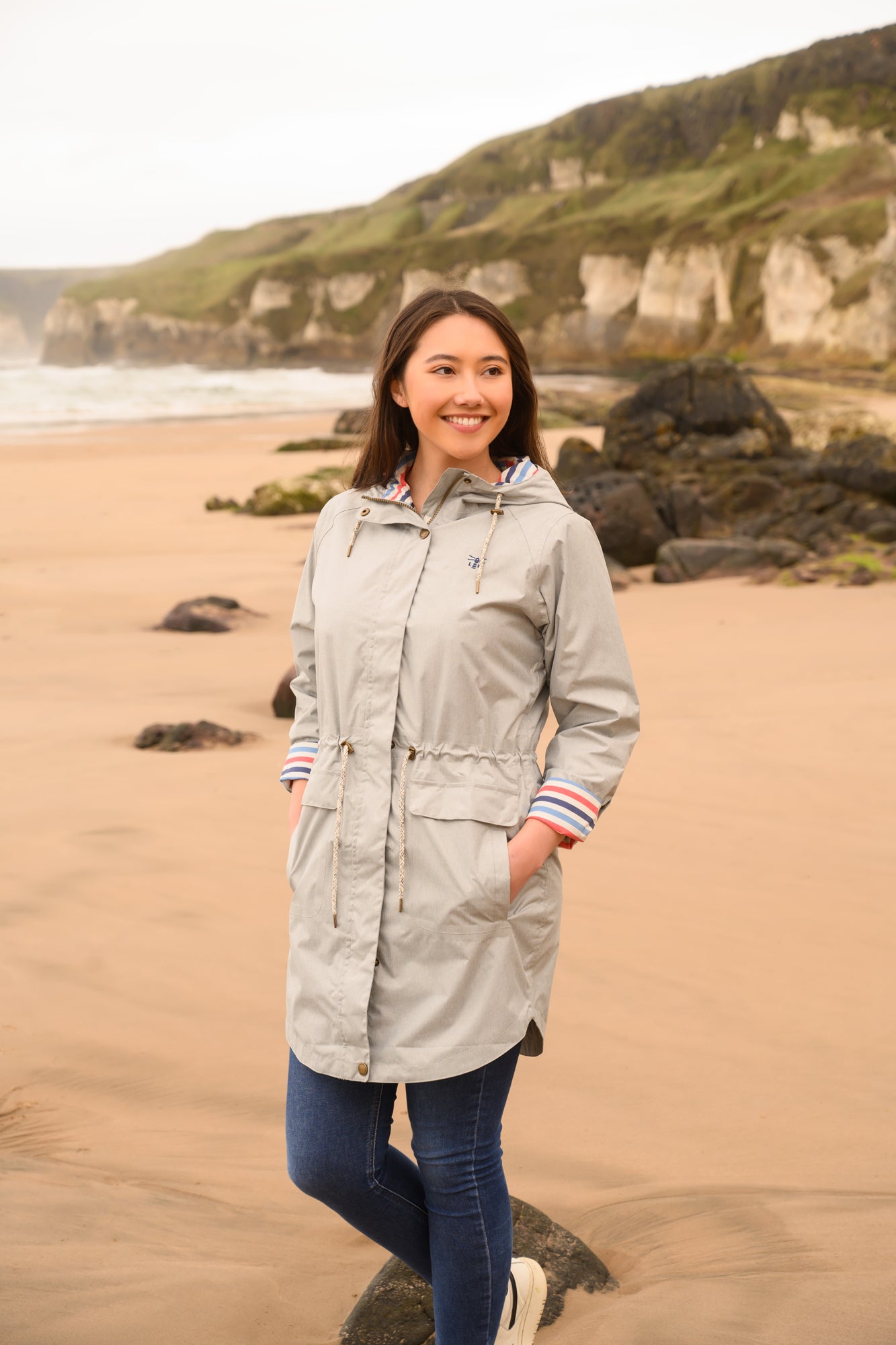 Alice Jacket - Mist-Lighthouse