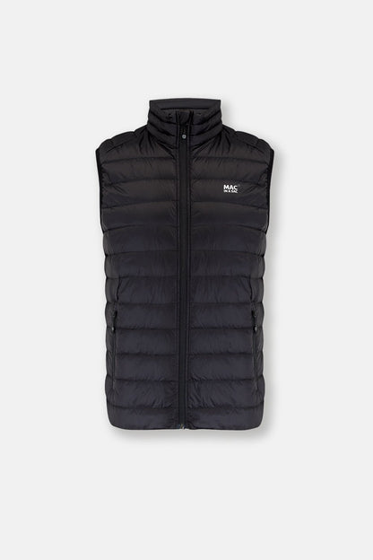 Alpine Mens Down Gilet - Jet Black-Mac in a Sac