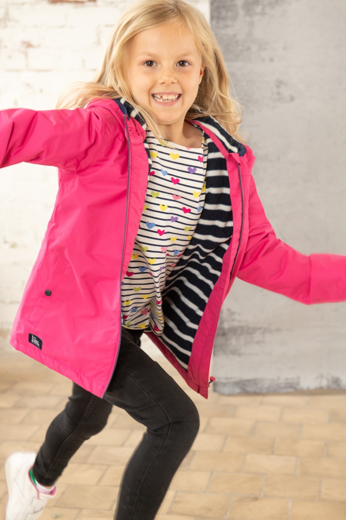 Amelia Coat - Bright Pink - Lighthouse
