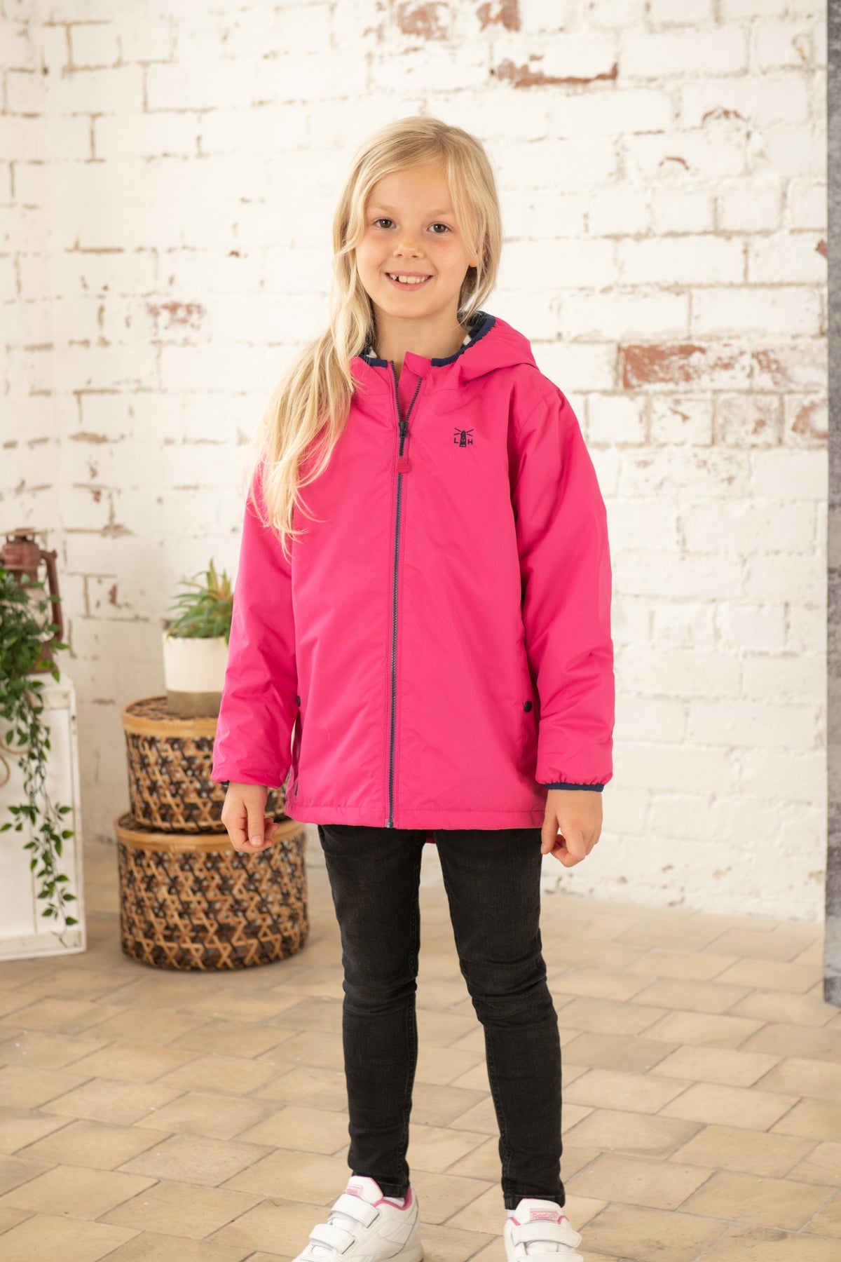 Amelia Coat - Bright Pink - Lighthouse
