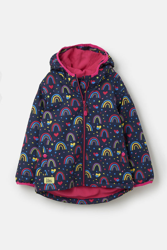 Amelia Coat - Rainbow Print - Lighthouse