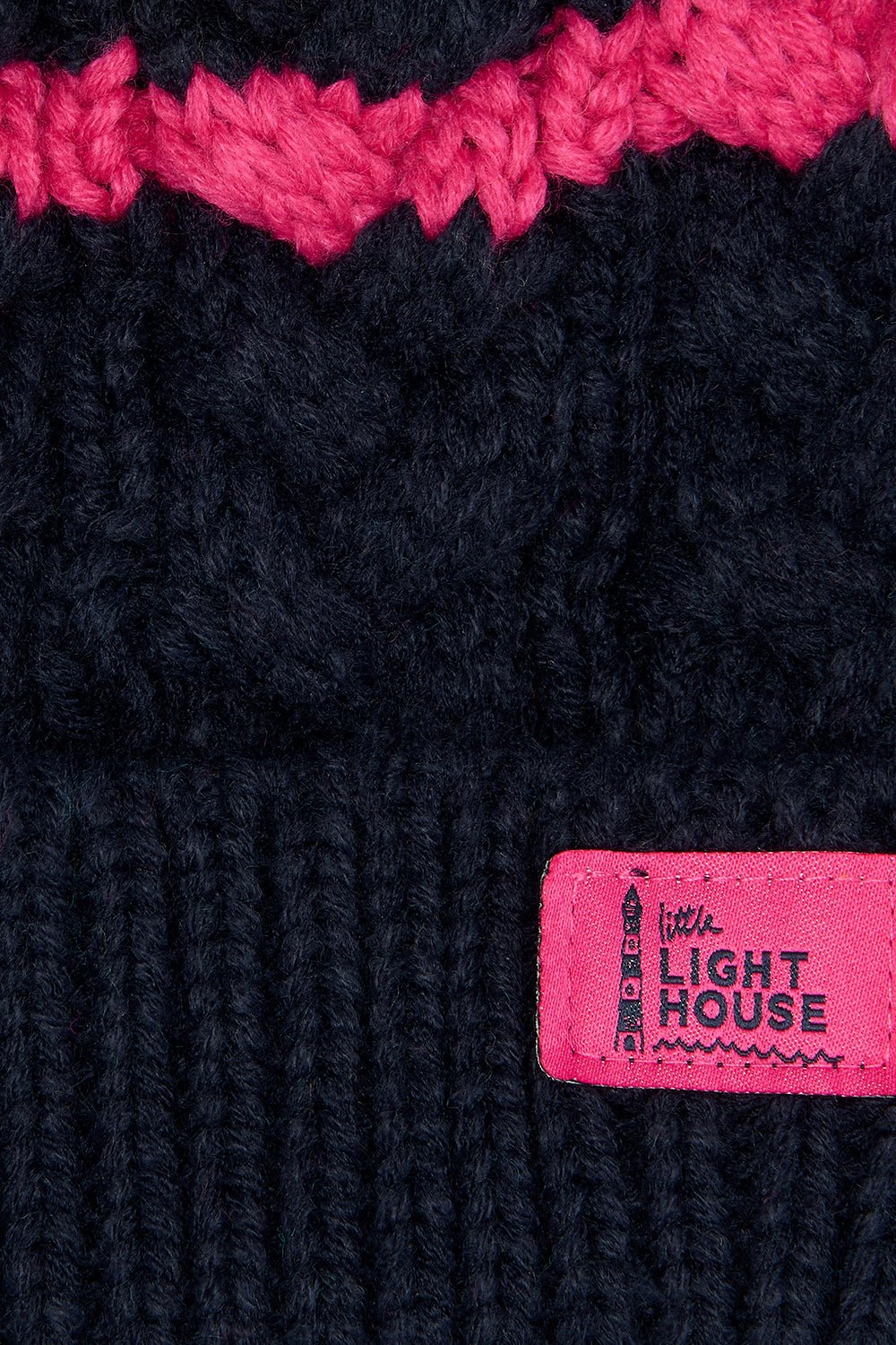 Bobbie Bobble Hat - Teal Navy-Lighthouse