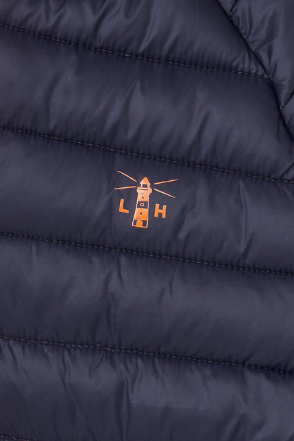 Carter Coat - Navy Orange-Lighthouse