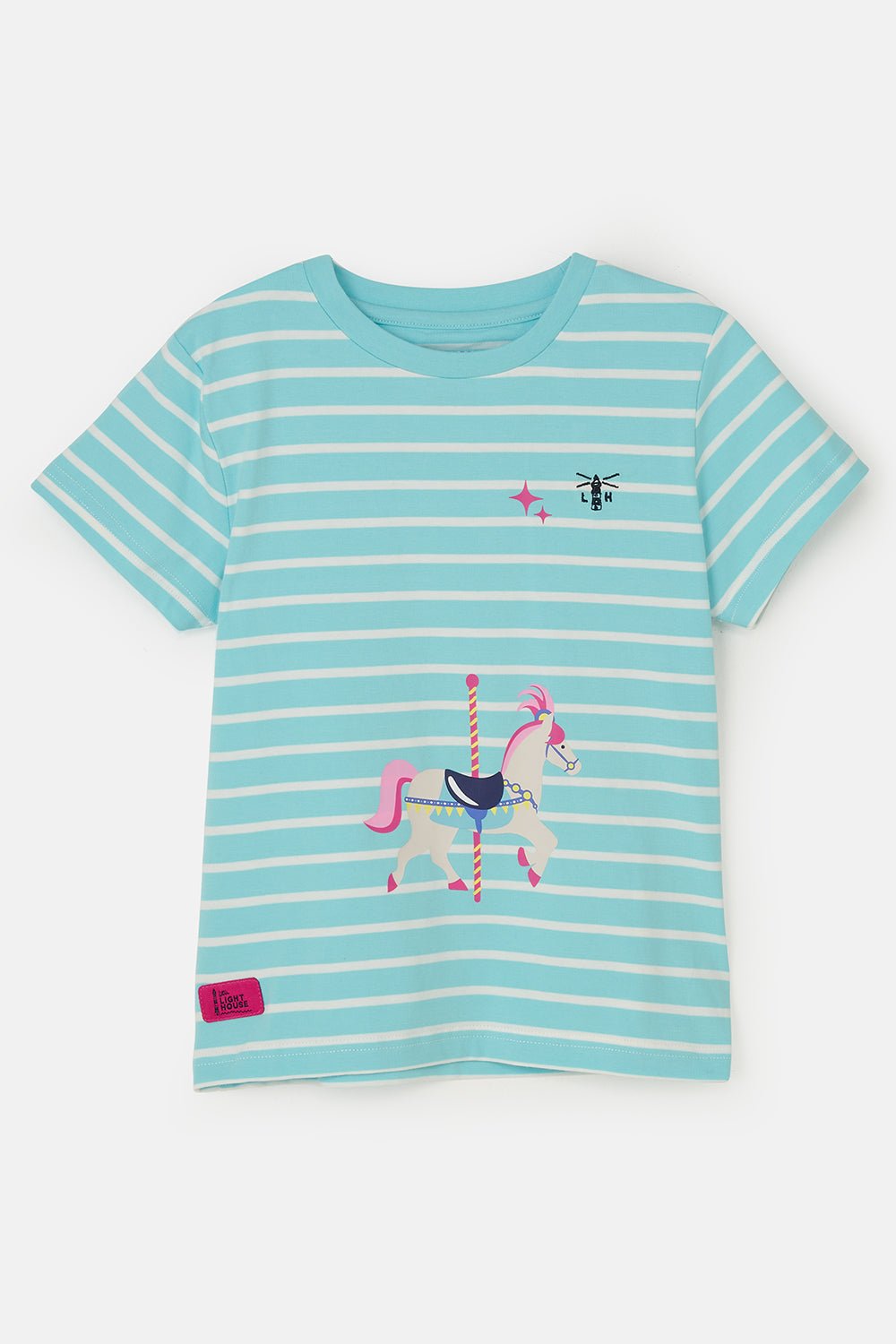 Causeway Short Sleeve - Carousel Print - Lighthouse