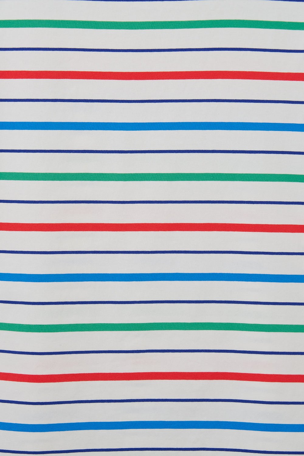 Causeway Tee - Seagrass Blue Poppy Stripe-Lighthouse