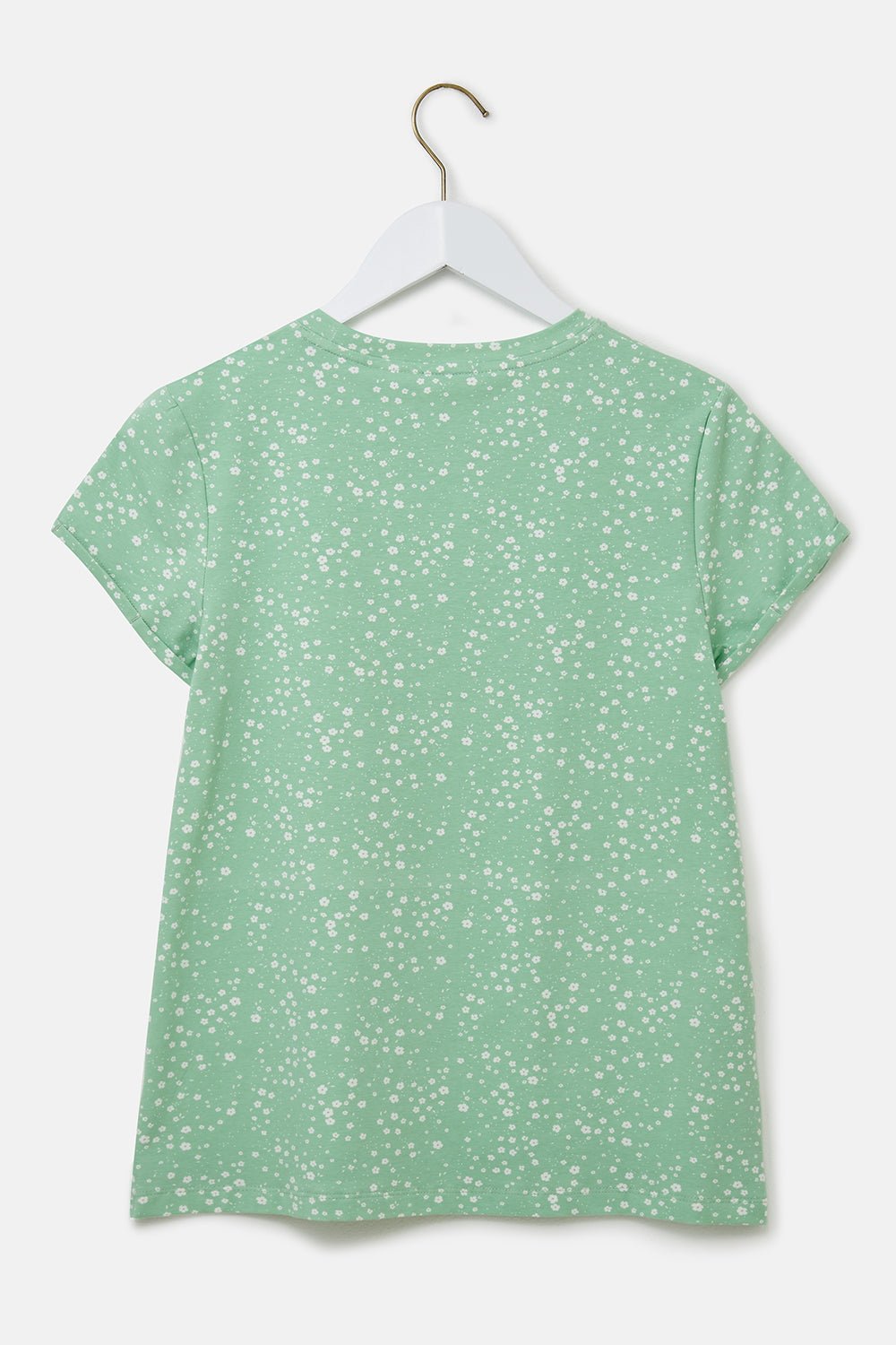 Causeway Tee - Soft Green Floral-Lighthouse