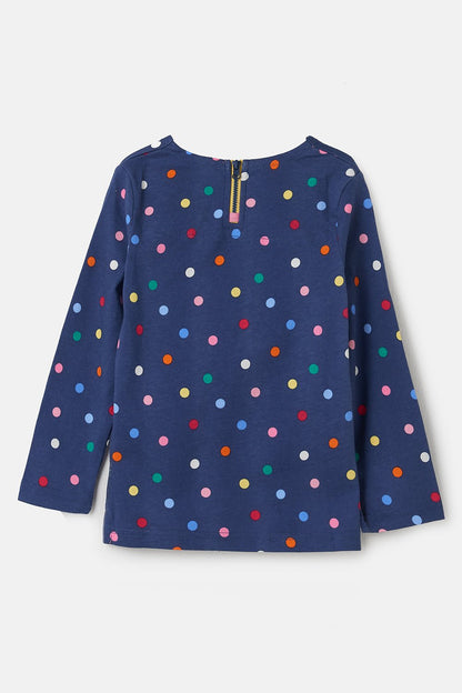 Causeway Top - Dot Print - Lighthouse