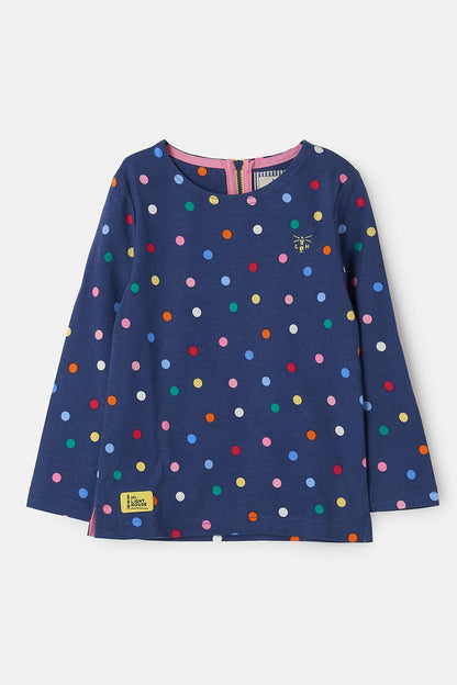 Causeway Top - Dot Print - Lighthouse