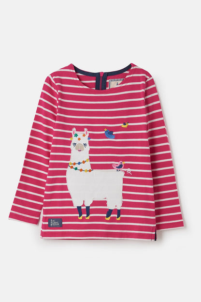 Causeway Top - Llama Appliqué - Lighthouse