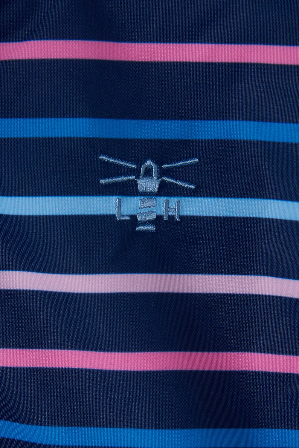 Charlotte Parka - Blue Pink Stripe-Lighthouse