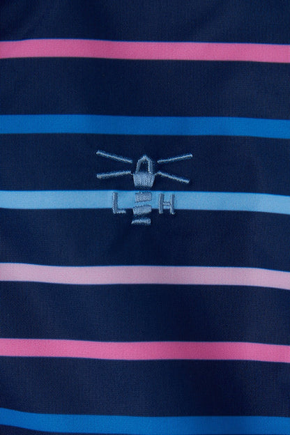 Charlotte Parka - Blue Pink Stripe-Lighthouse