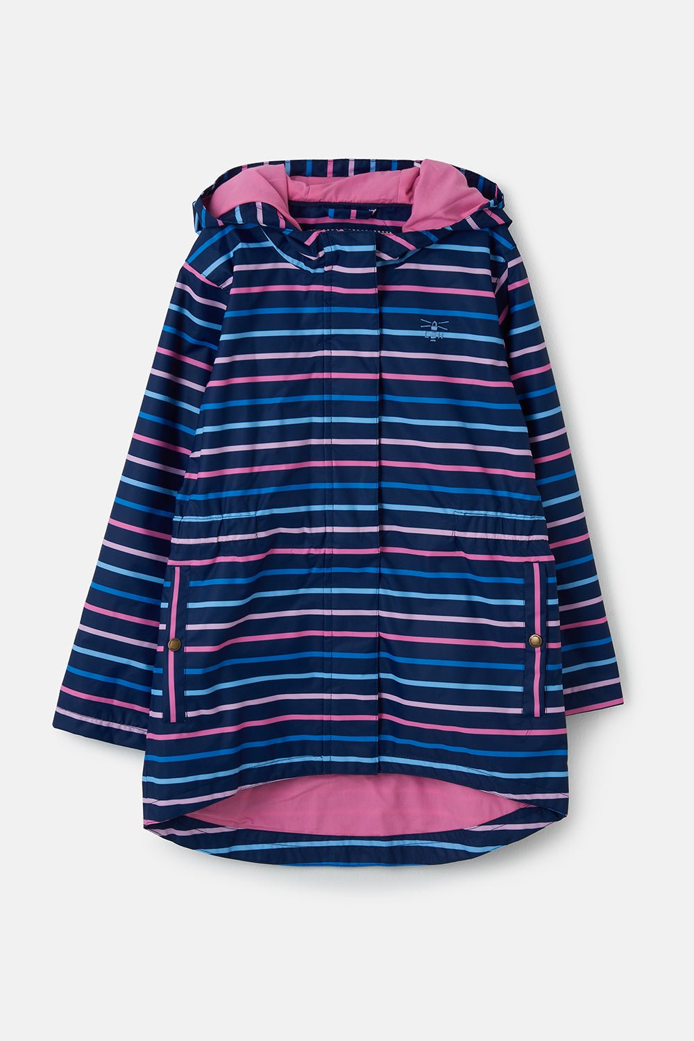 Charlotte Parka - Blue Pink Stripe-Lighthouse