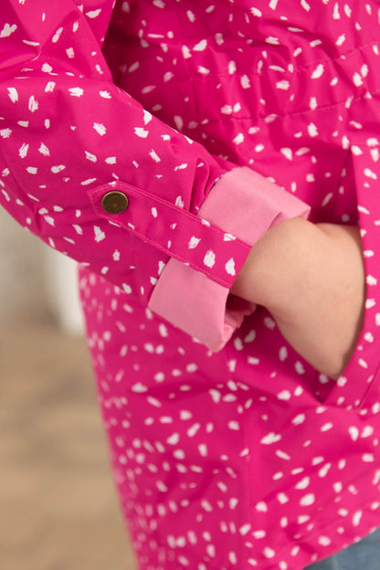 Charlotte Parka - Bright Pink Print-Lighthouse