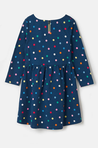 Ellie Dress - Dot Print - Lighthouse