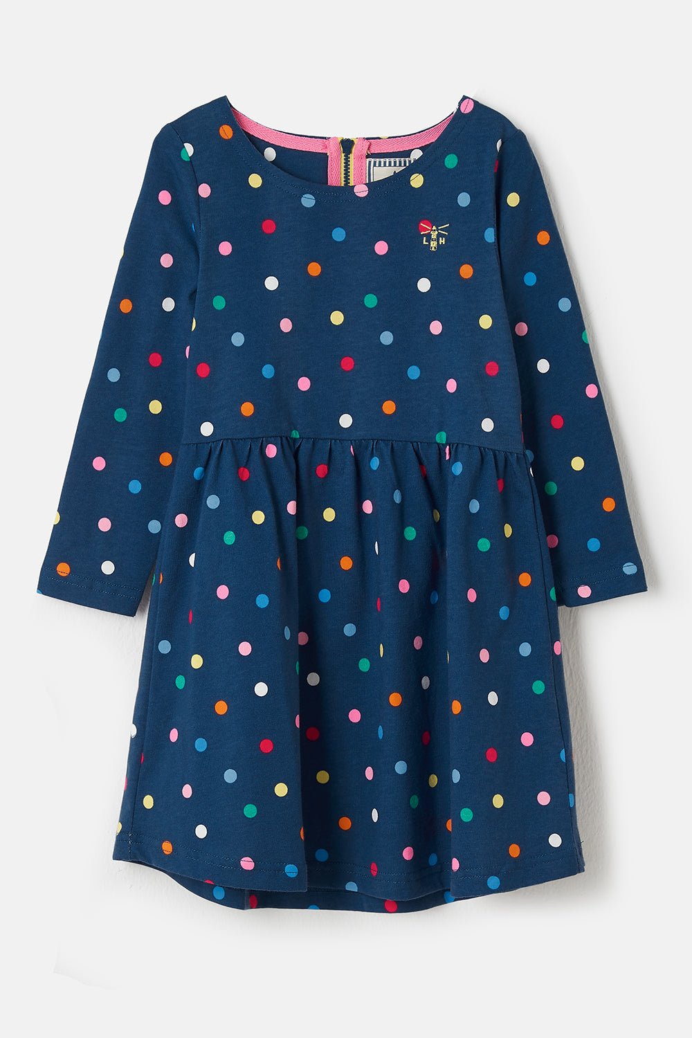 Ellie Dress - Dot Print - Lighthouse
