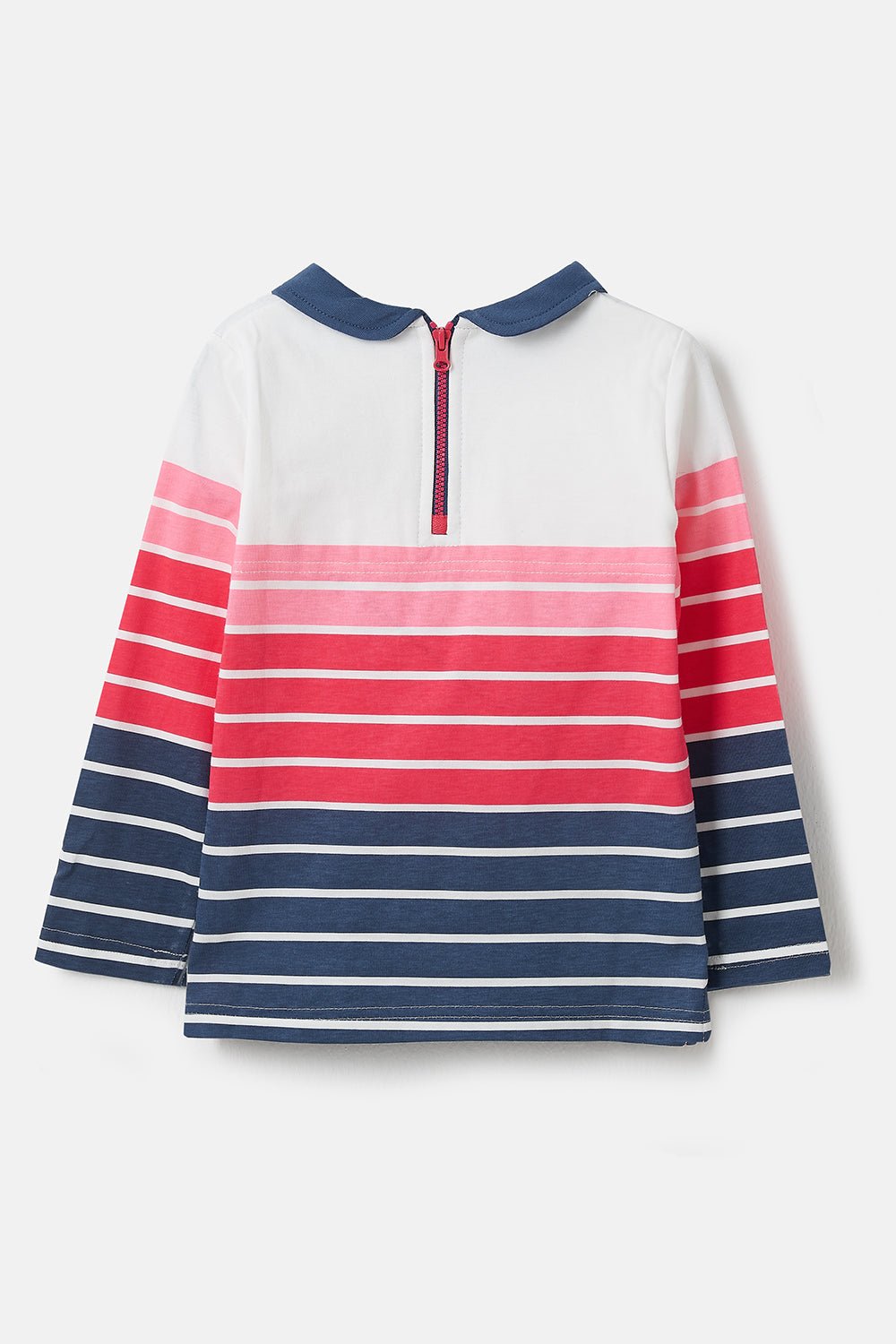 Emmie Top - Blue Pink Stripe - Lighthouse
