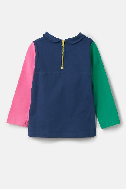 Emmie Top - Raindrop Applique - Lighthouse