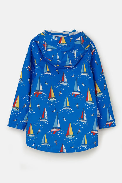 Ethan Jacket - Blue Boat Print-Lighthouse