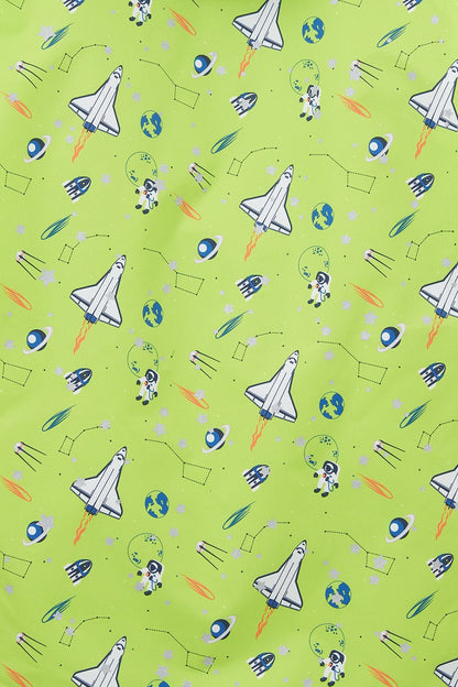 Finlay Coat - Lime Space Print-Lighthouse