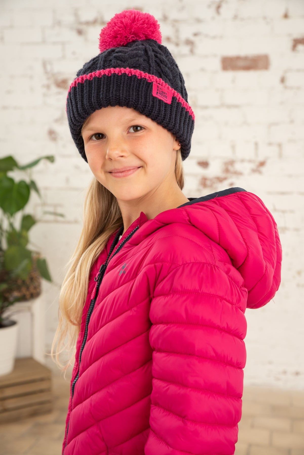 Georgia Coat - Bright Pink-Lighthouse