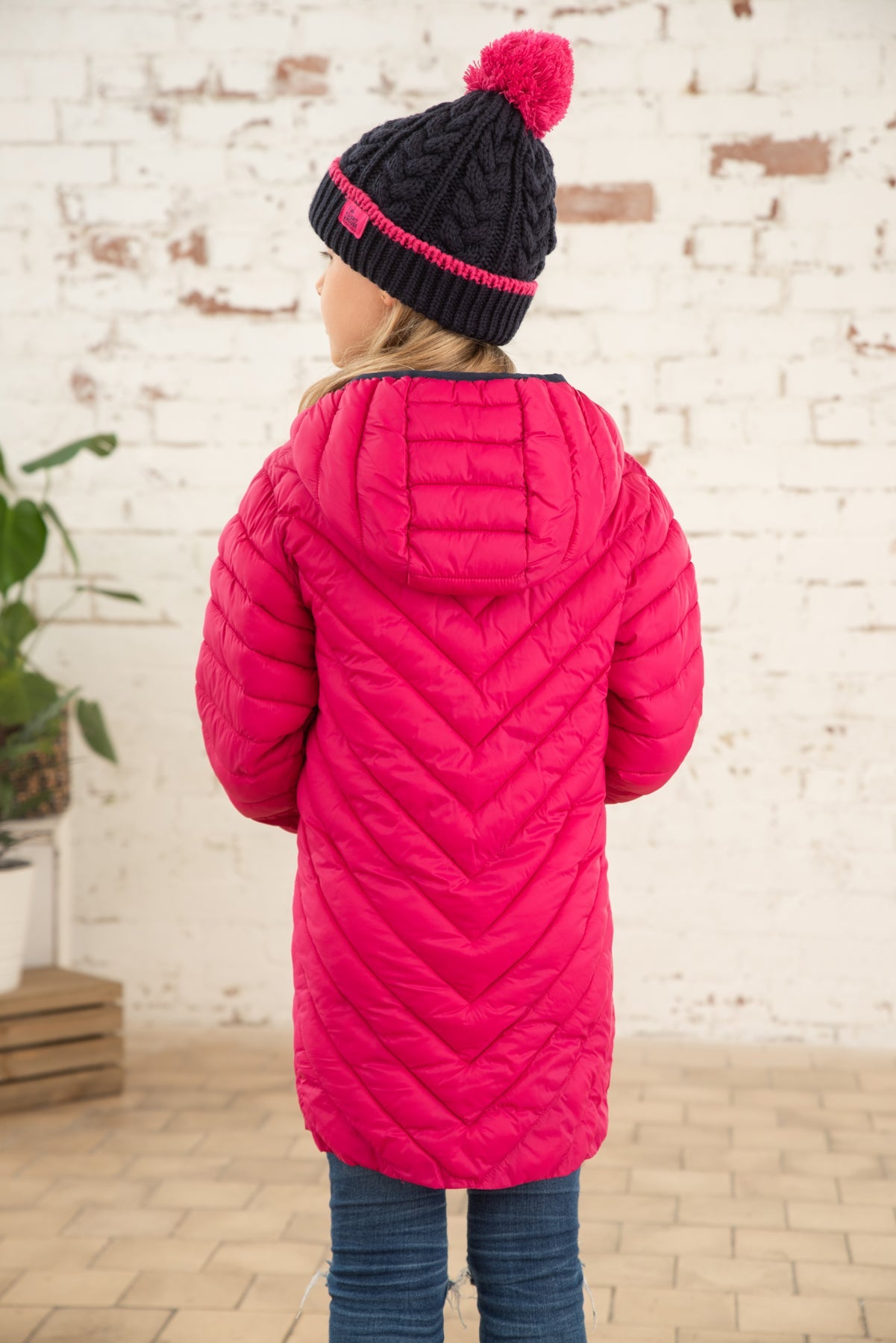 Georgia Coat - Bright Pink-Lighthouse