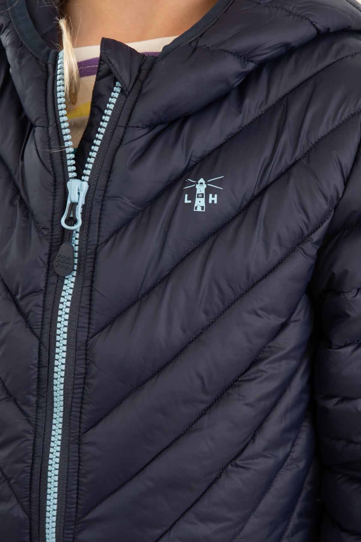 Georgia Coat - Navy-Lighthouse