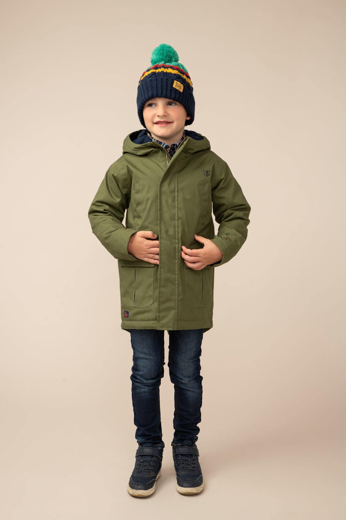 Harrison Coat - Utility Green - Lighthouse