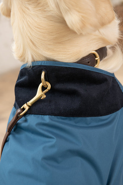 Heritage Dog Coat - Deep Sea-Lighthouse