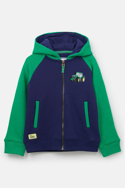 Jackson Full Zip Hoodie - Green Tractor-Lighthouse