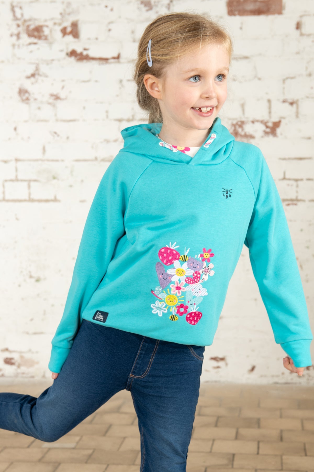 Jessie Hoodie - Turquoise-Lighthouse