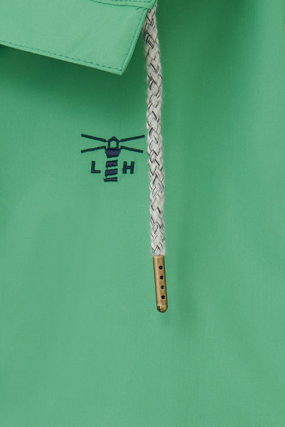 Long Beachcomber Jacket - Seagrass-Lighthouse